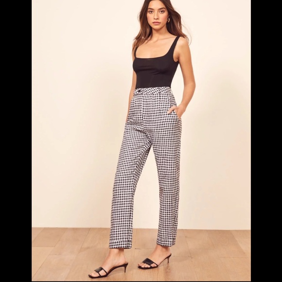 REFORMATION Tanner Pants - Picture 2 of 9